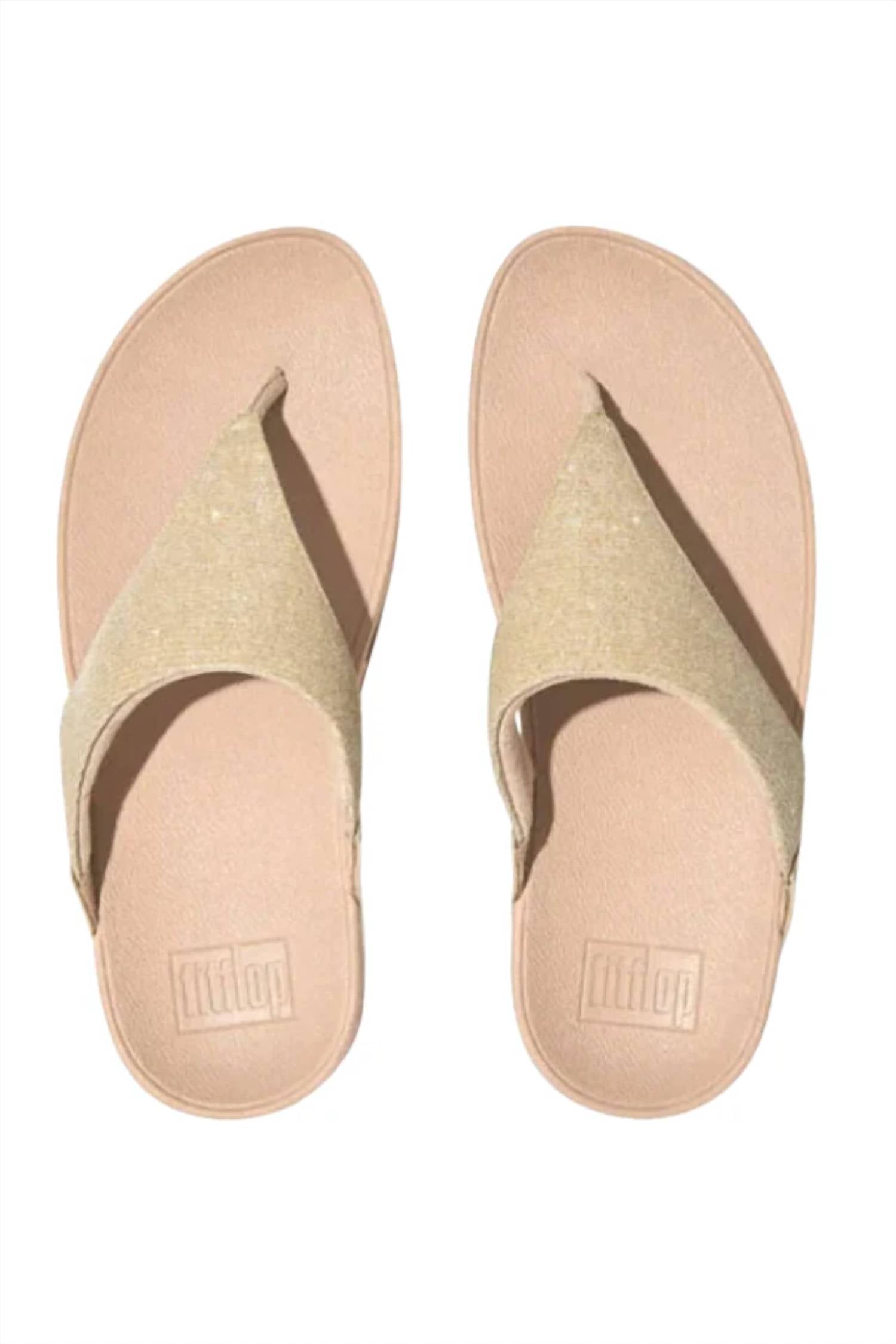 Fitflop - Women's Lulu Shimmerlux Toe Post Sandal