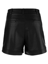 KUT FROM THE KLOTH Miranda Coated Shorts in black - women's shorts - alternate view