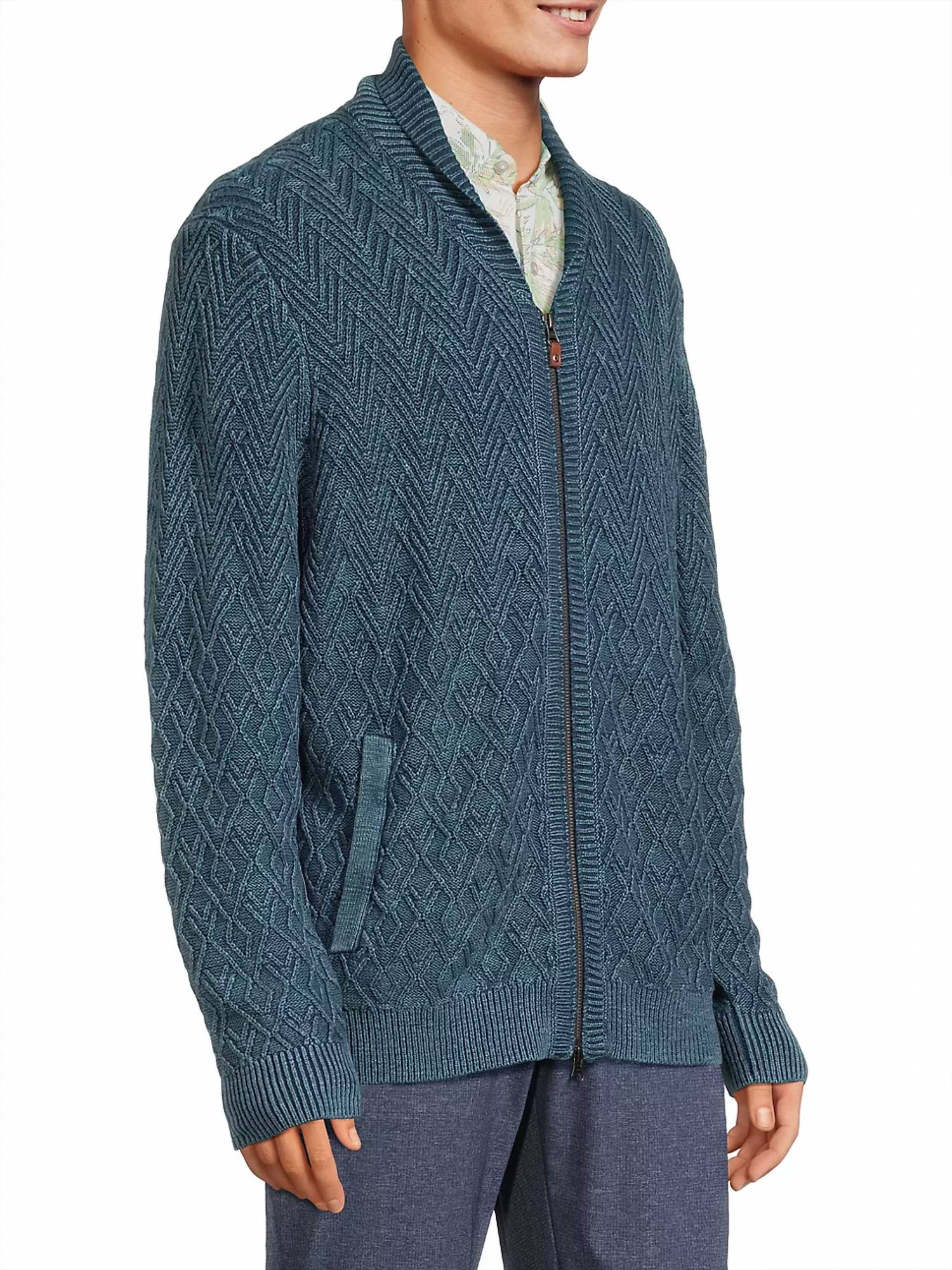 Tommy Bahama - Sunbreak Full Zip Shawl Cardigan