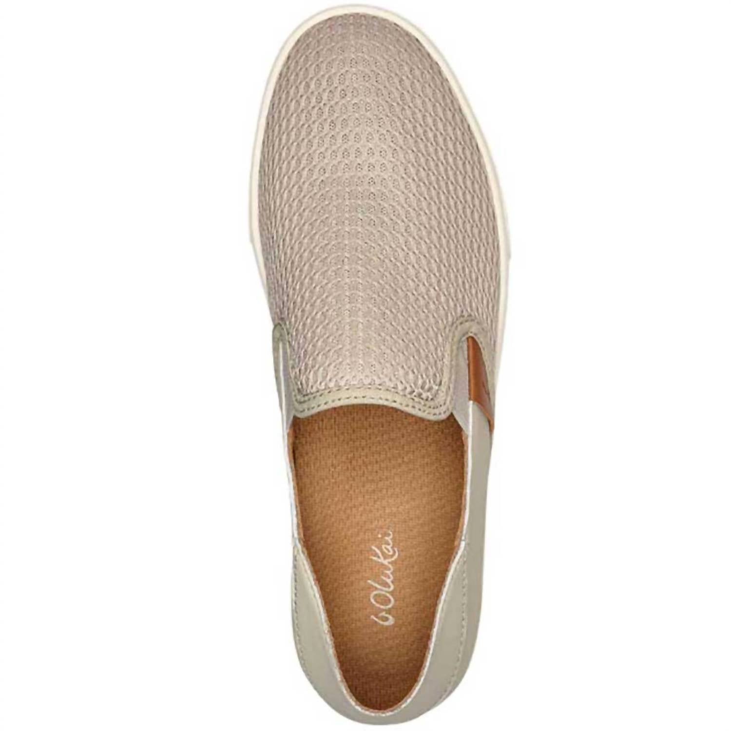 OluKai Women’s Pehuea Breathable Slip On Shoes in tapa tapa - women's sneaker - view 5