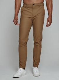 7Diamonds Infinity Athletic Chino Pant in tan - men's pants