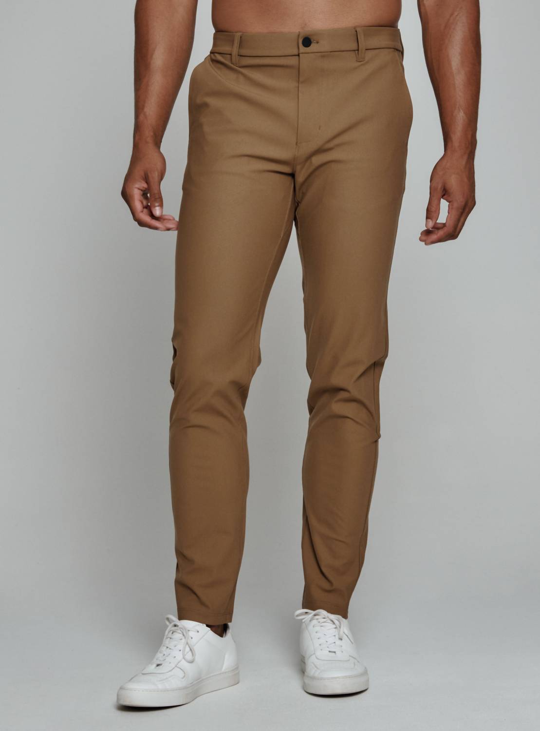 7Diamonds Infinity Athletic Chino Pant in tan - men's pants