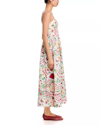 Moon River - Printed Midi Dress