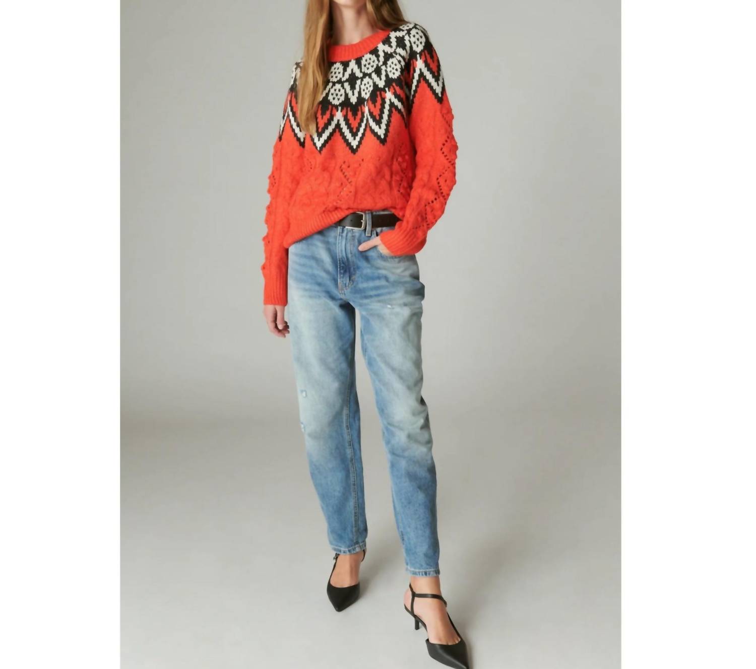 Lucky Brand - Fair Isle Sweater