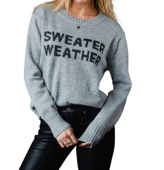 Panache - "Sweater Weather" Crew Neck Sweater