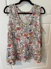 Tribal - Women's Sleeveless Top With Frill