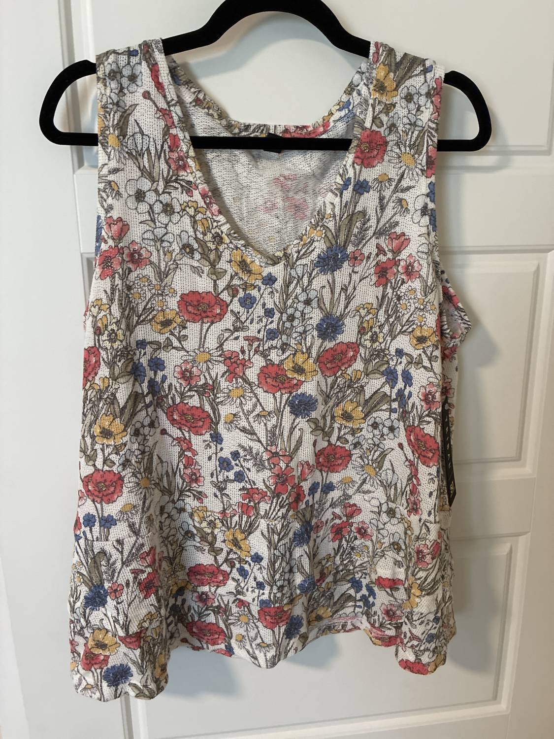 Tribal - Women's Sleeveless Top With Frill