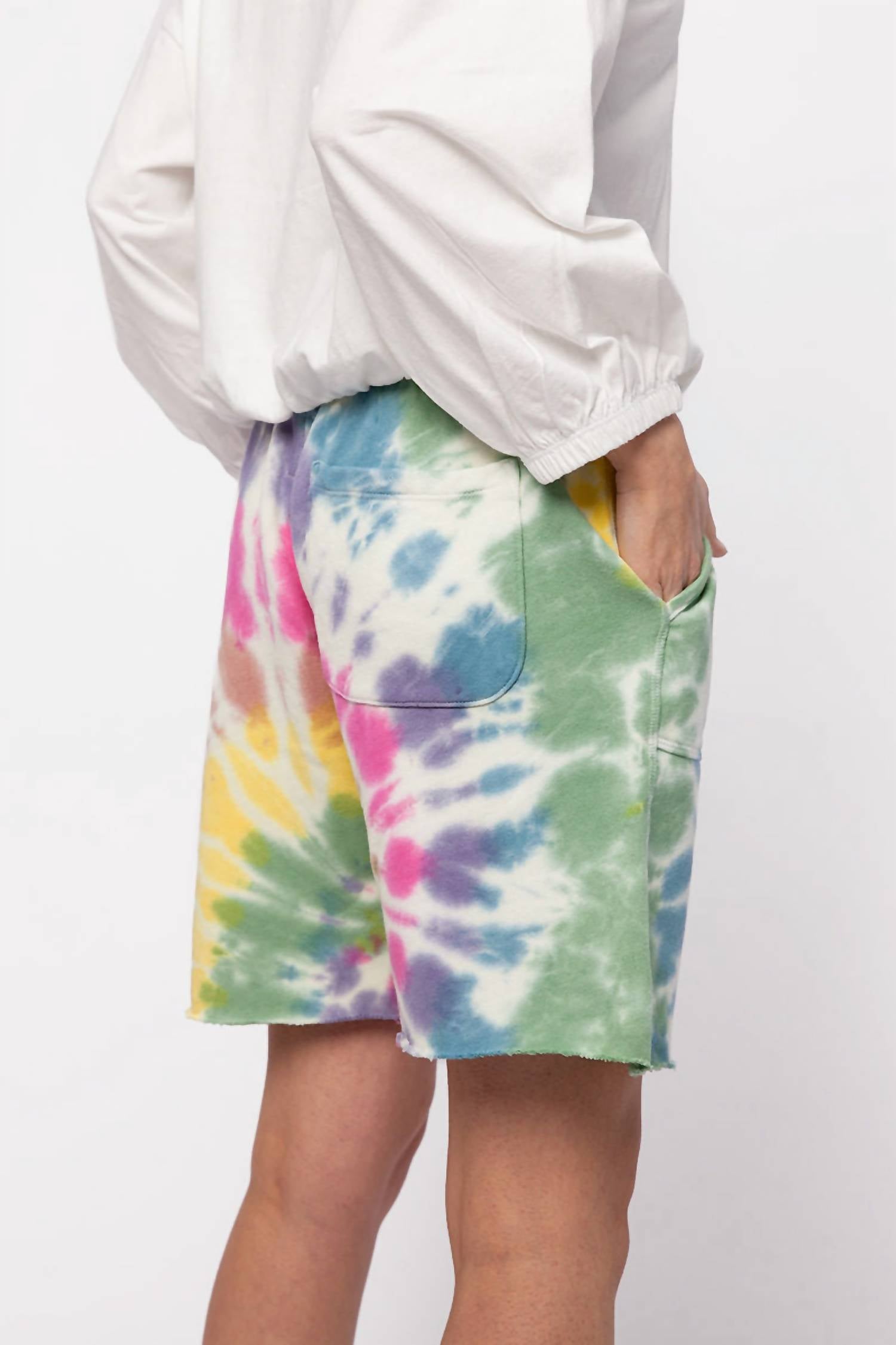 Nsf - Jen Slouchy Cut Off Sweat Short