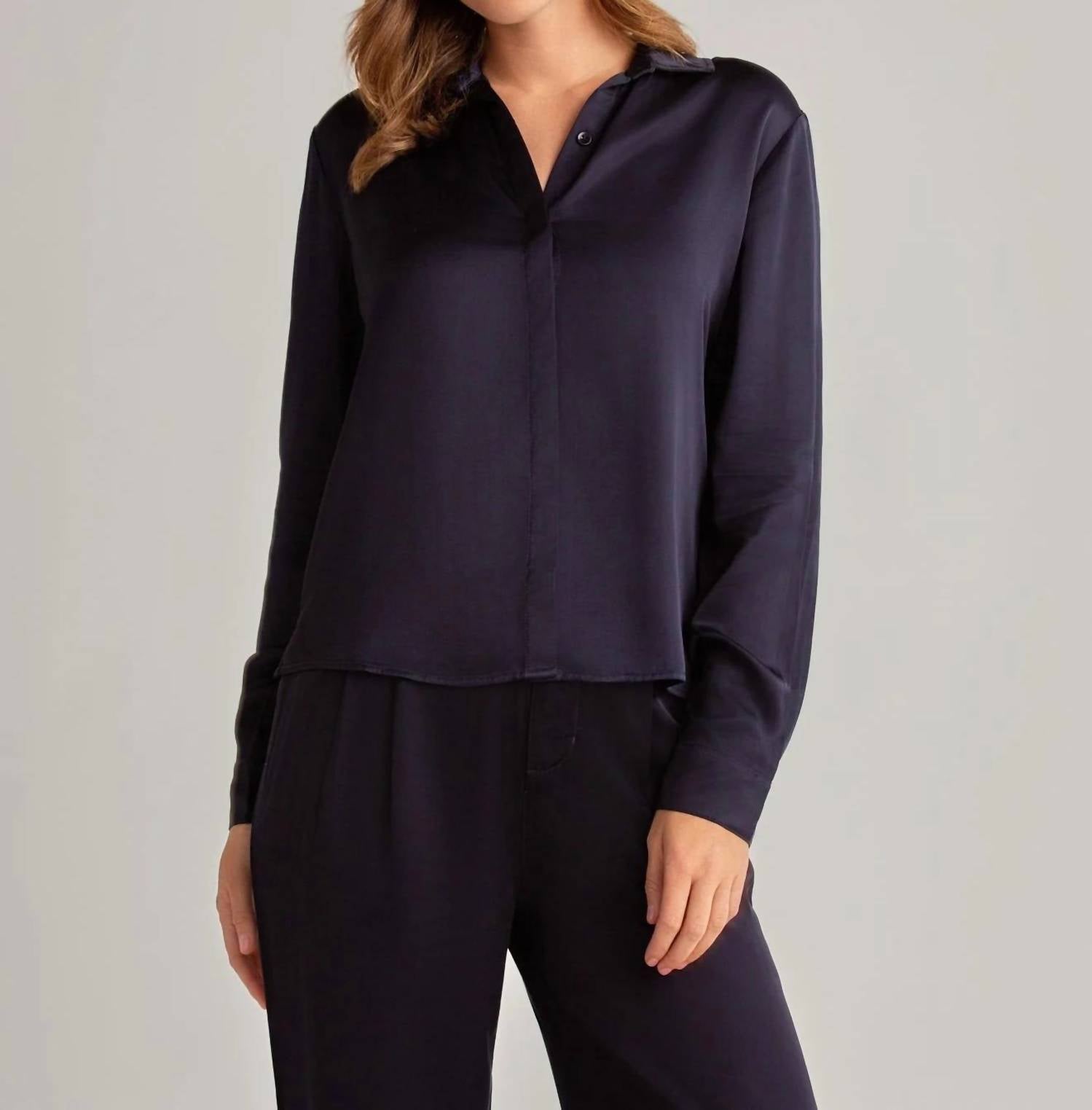 Bella Dahl - Long Sleeve High Low Hem Top