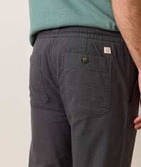 Marine Layer Sasha Saturday Stretch Beach Pant in faded black - men's pants - view 5