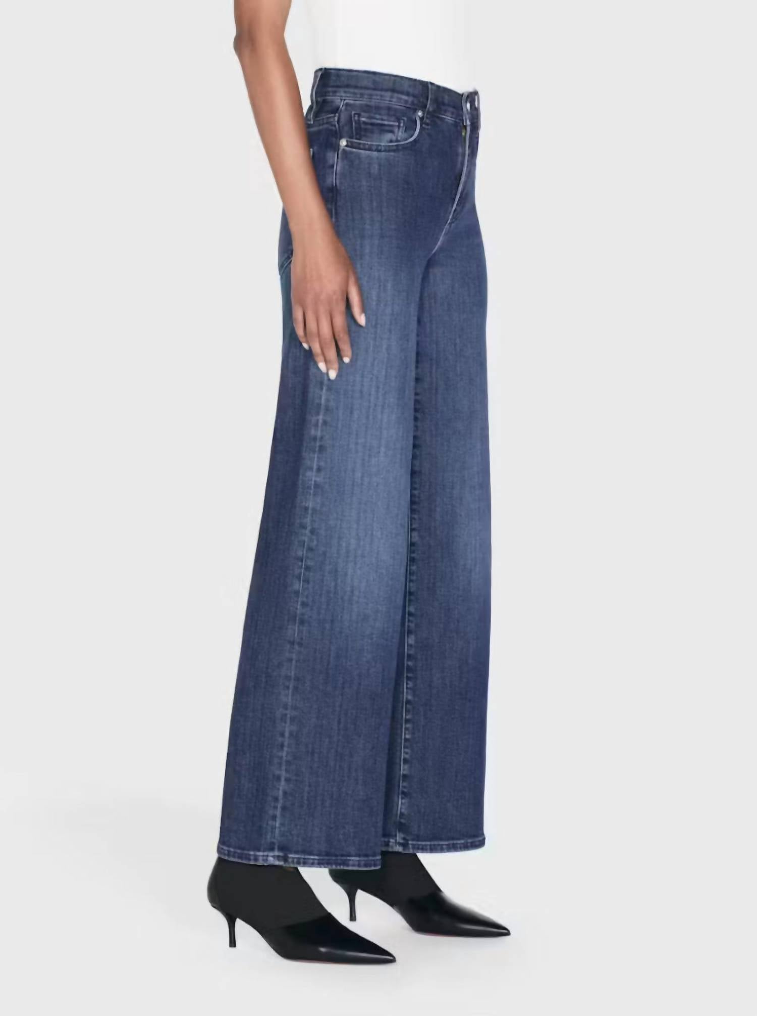 Frame - Le Slim Palazzo Wide Leg Jeans