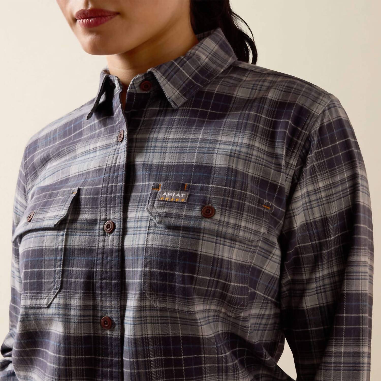 Ariat - Rebar Durastretch Flannel Tunic Shirt