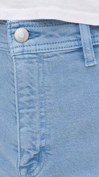 Pistola - Penny Crop High Rise Wide Leg Jeans