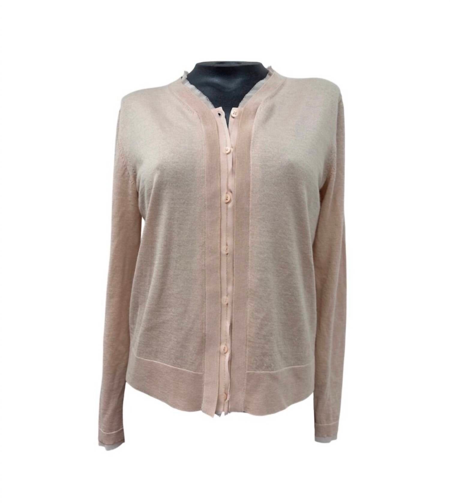 Lafayette 148 - Cashmere Sweater With Short Sleeve Top
