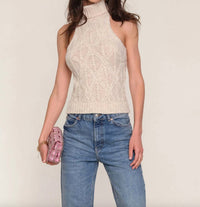 heartloom Elise Sweater Tank Top in bisque - women's tank top