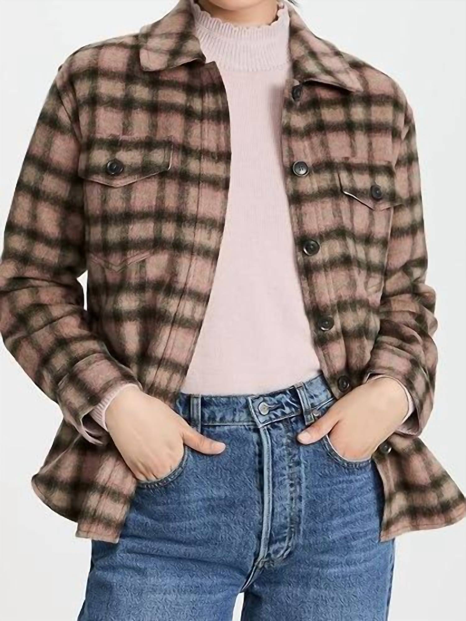 Paige - Cameryn Shacket Oversized Shirt Jacket