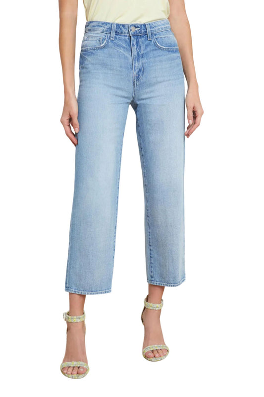 L'Agence - June Cropped Stovepipe Jeans