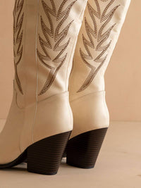 Oasis Society - Women's Wildflower Boots Knee High Cowboy Western Boot