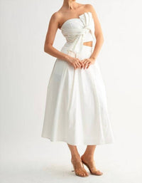 Evenuel - Tied Pleat Crop Set