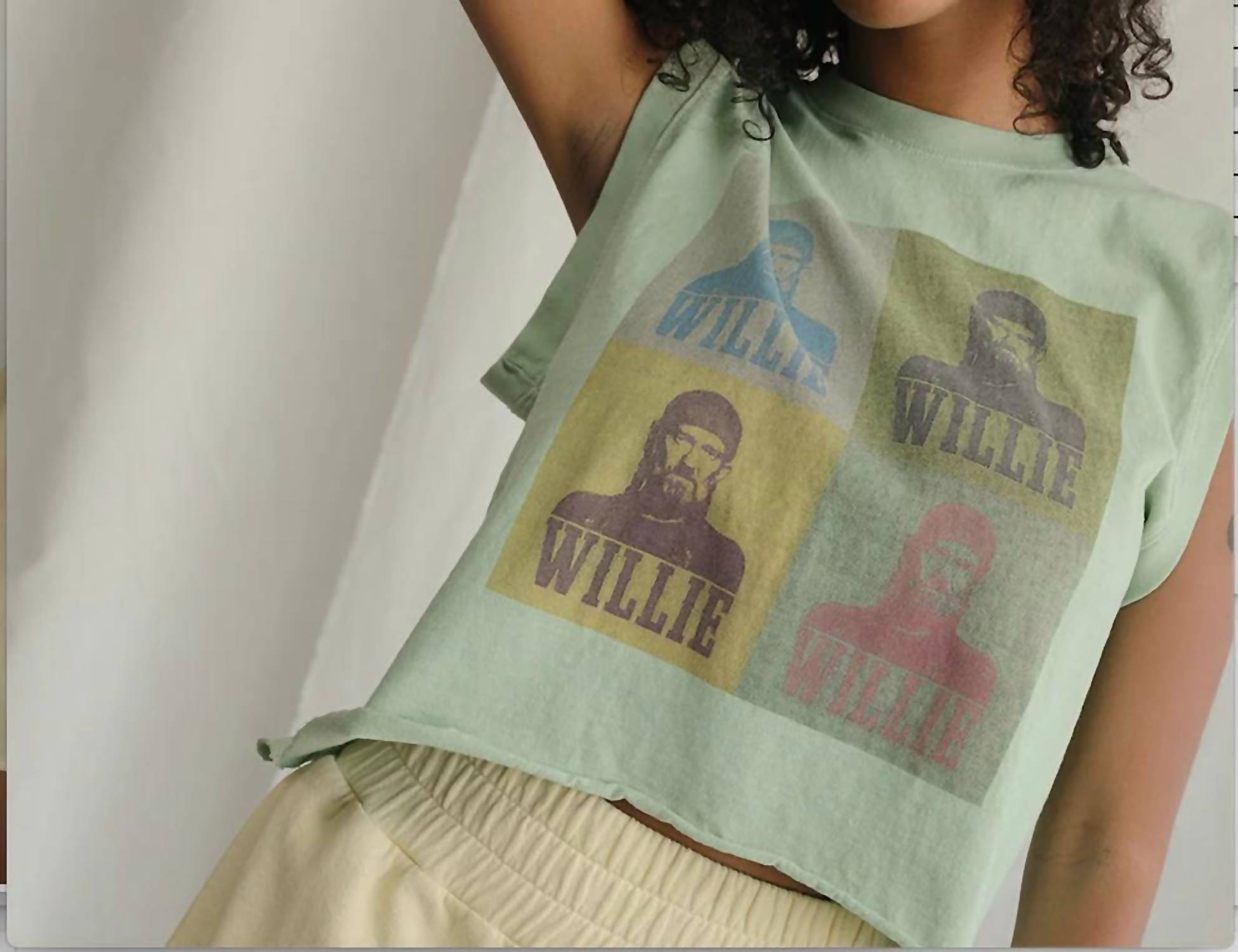 People Of Leisure - Willie Nelson Pop Art Tank