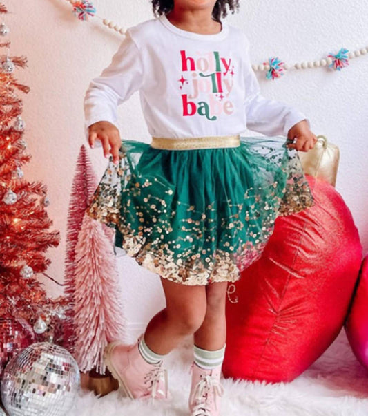 Sweet Wink - Holly Jolly Babe Long Sleeve Top