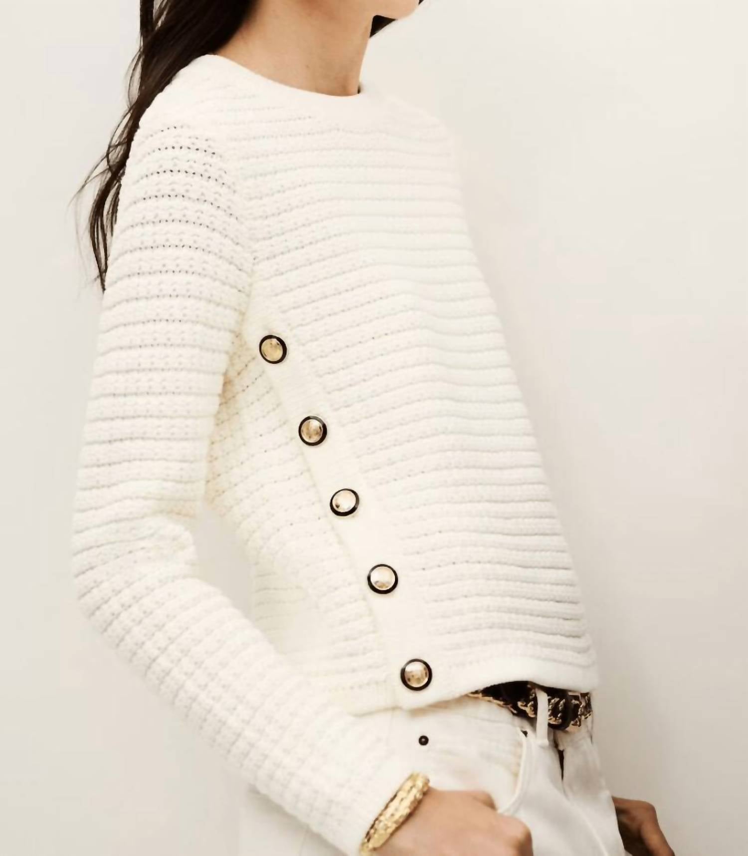 Ba&Sh - Gael Button Down Sweater