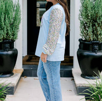 Layerz Clothing - Sparkle Long Sleeve Top