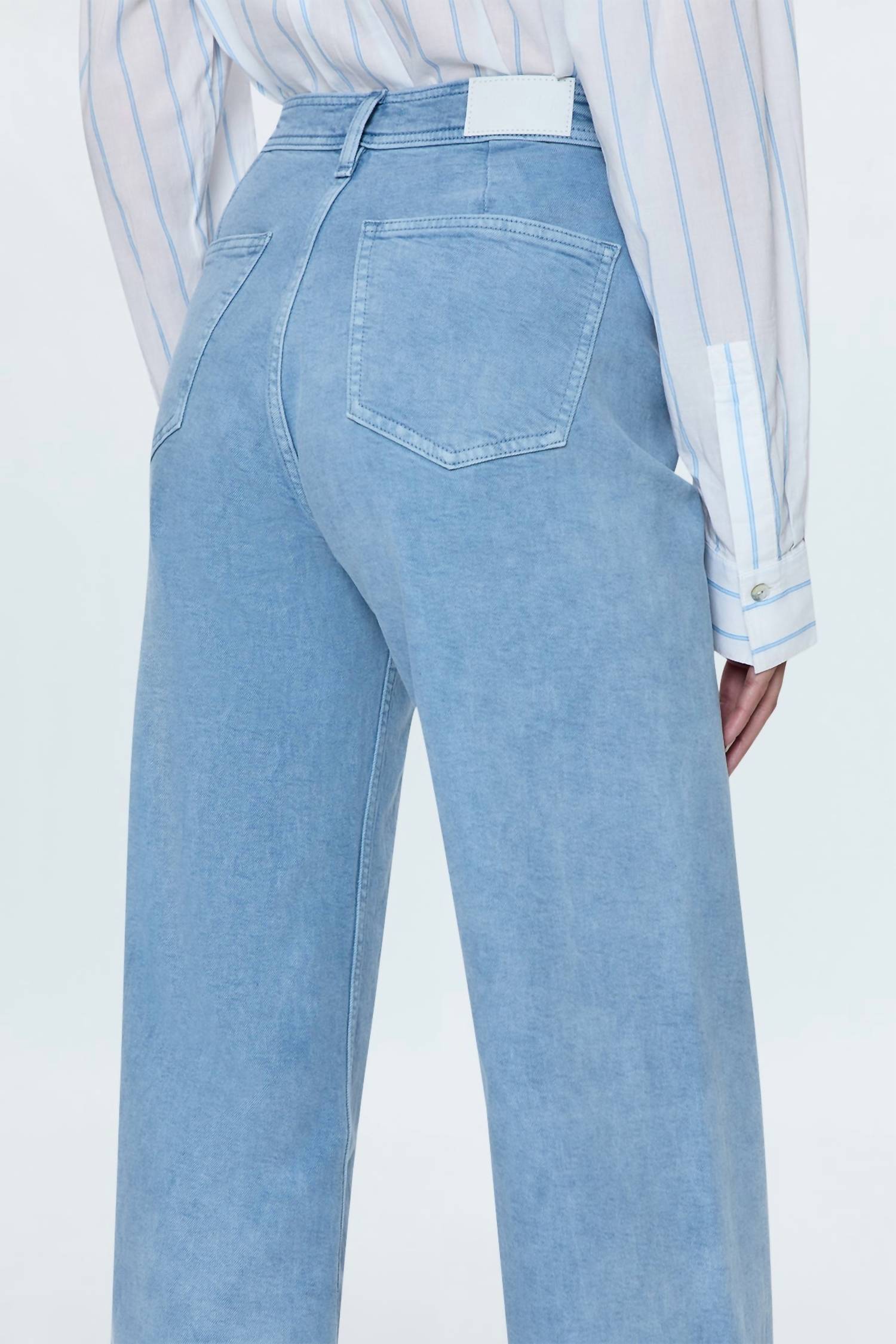 Pistola - Penny High Rise Wide Leg Crop Jean