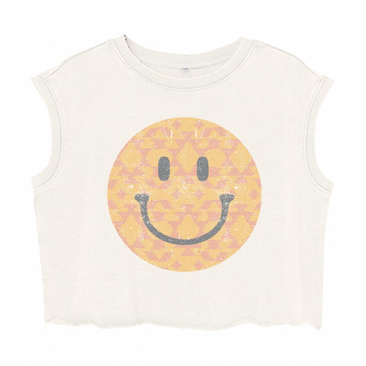 Tiny Whales - Girls Boxy Muscle T-Shirt