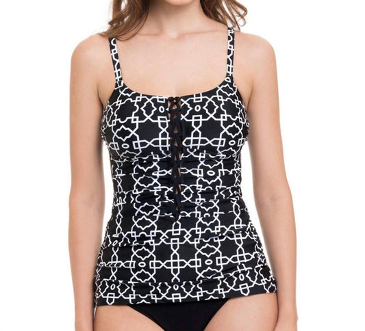 Profile By Gottex - Round Neck Tankini Top