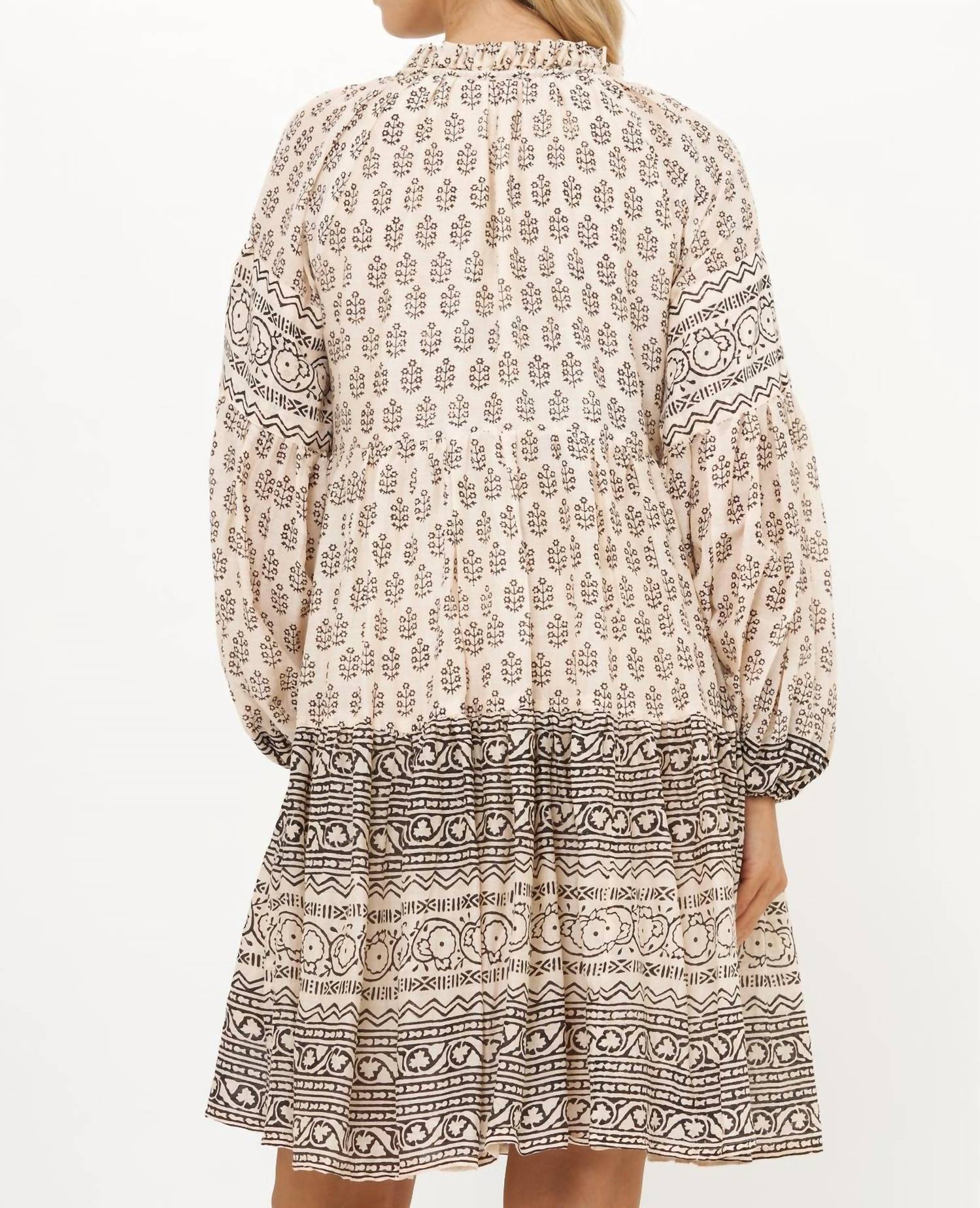 Oliphant - Balloon Sleeve Short Dress