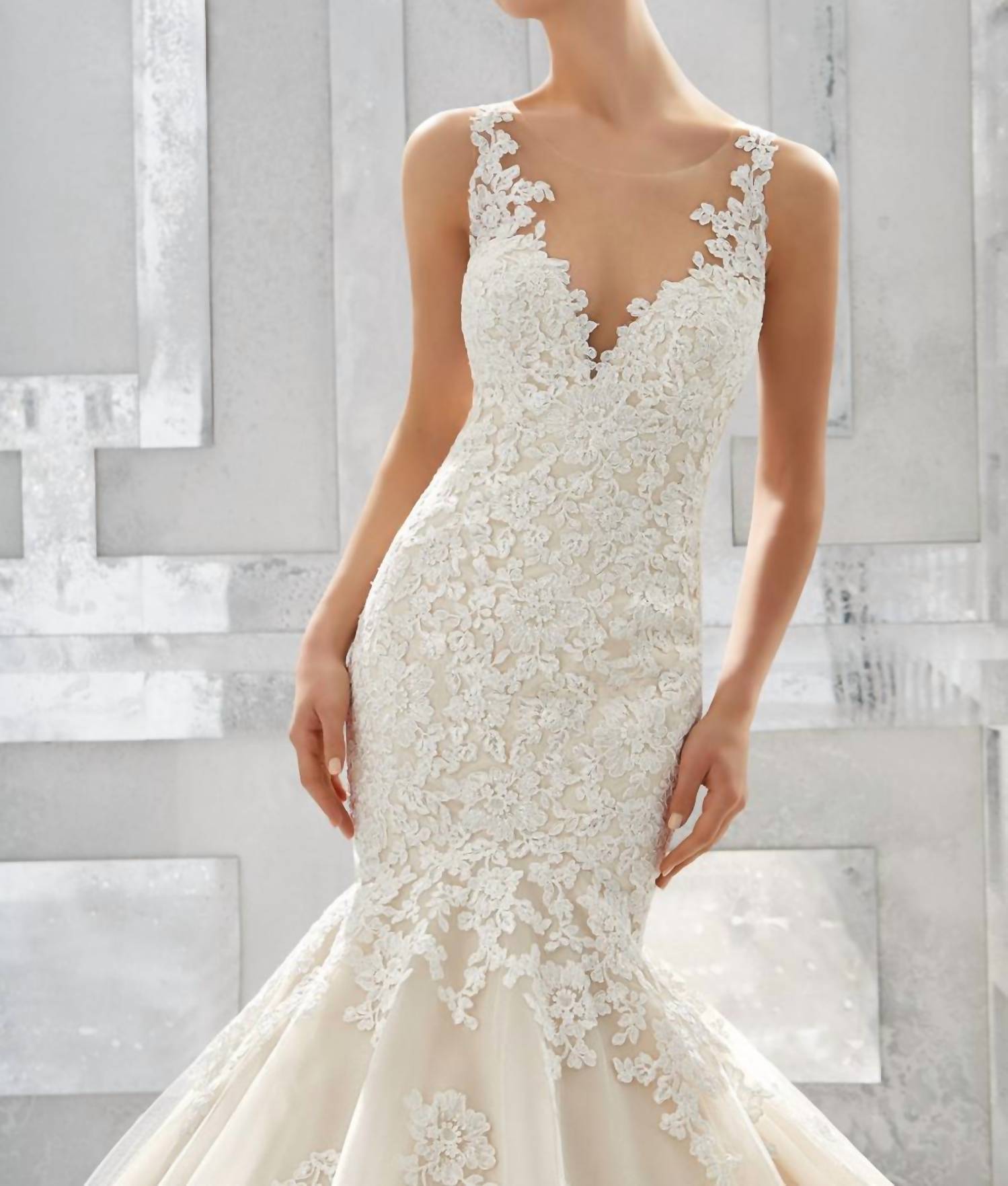 Morilee - Meryl Frosted Alecon Dress