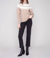Charlie B - Mock Neck Sweater