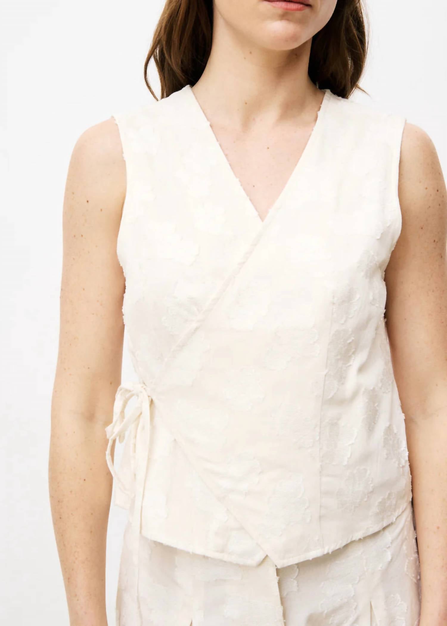 Frnch - Chemzi Wrap Top