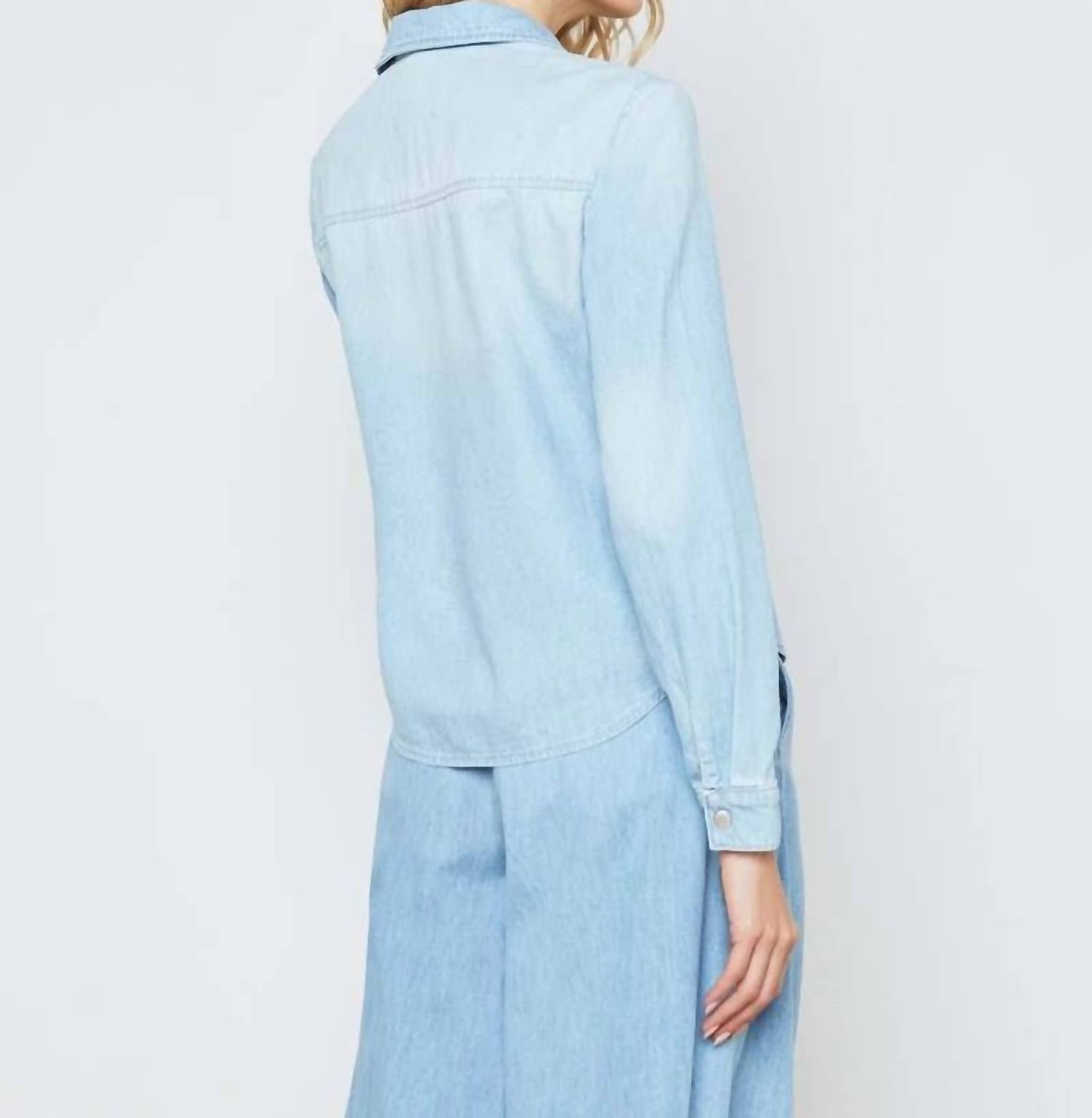 L'Agence - Isla Denim Shirt