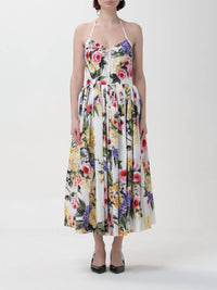Dolce & Gabbana - Flower Halter Pleated Dress