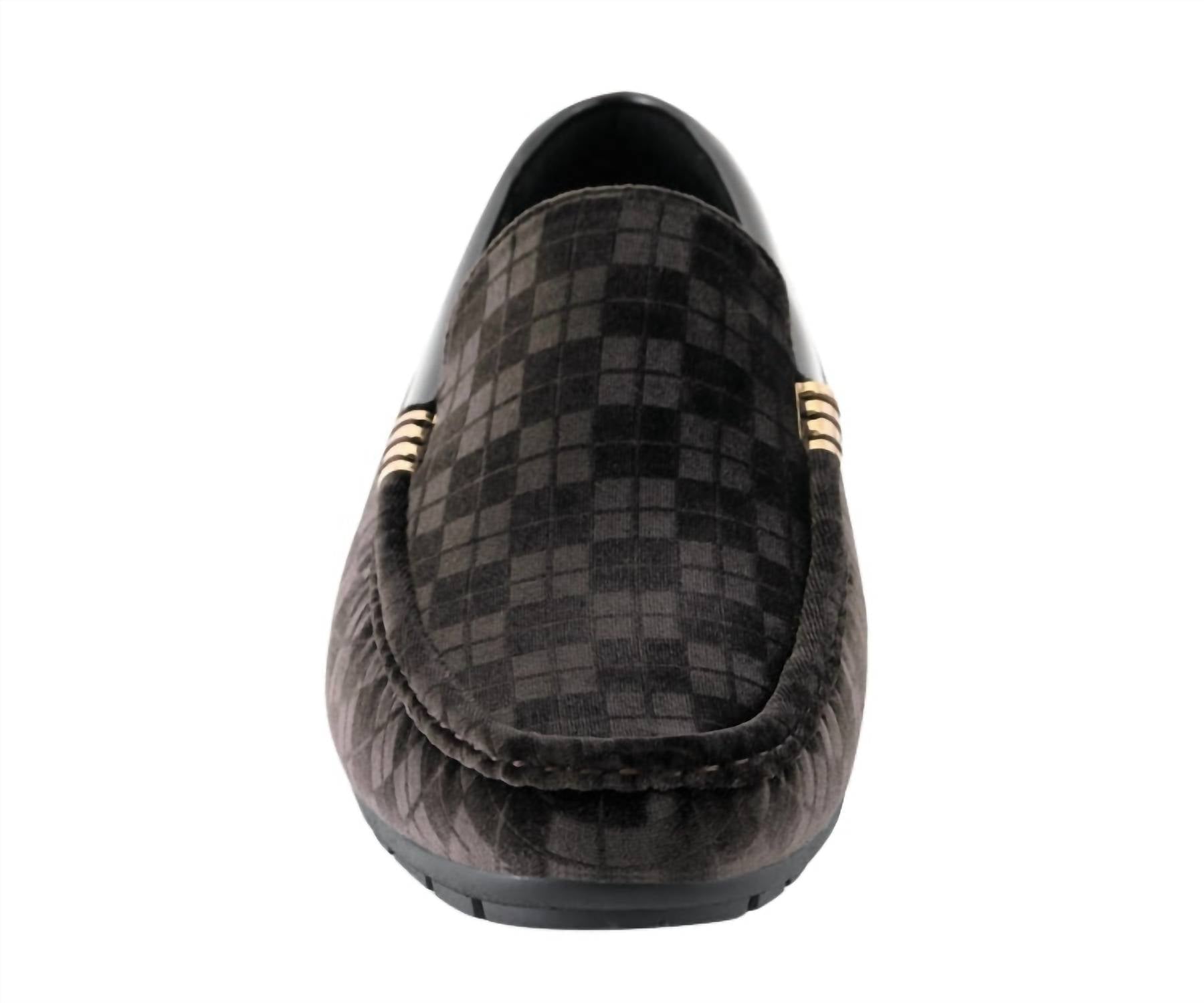 Amali Men's Jace Slip-on Dress Shoes Loafer in brown - men's loafer - alternate view