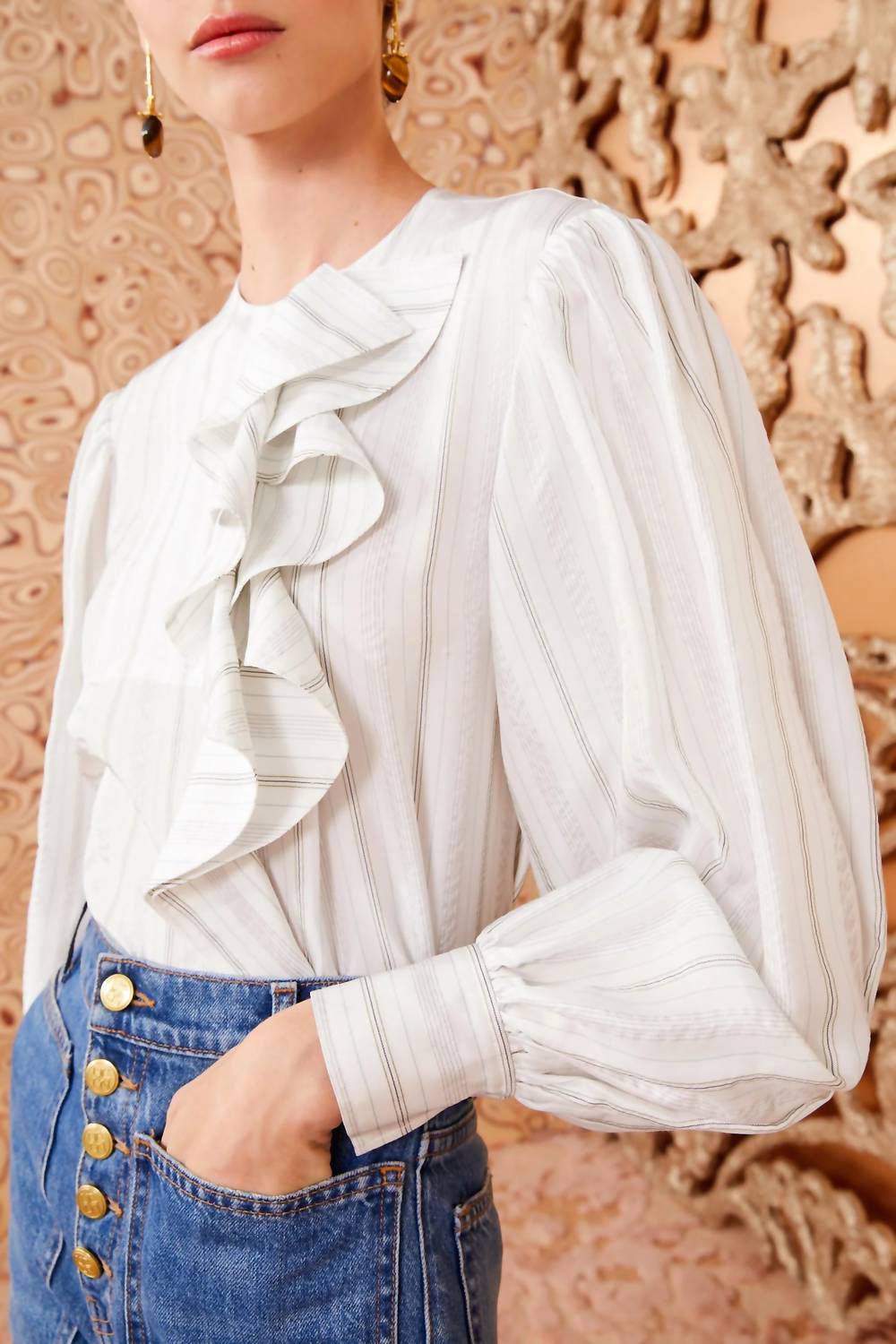 Ulla Johnson - Adelaide Striped Shirt Blouse