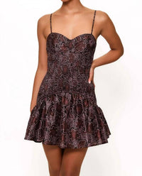 Hutch - Tina Smocked Bodice Mini Dress