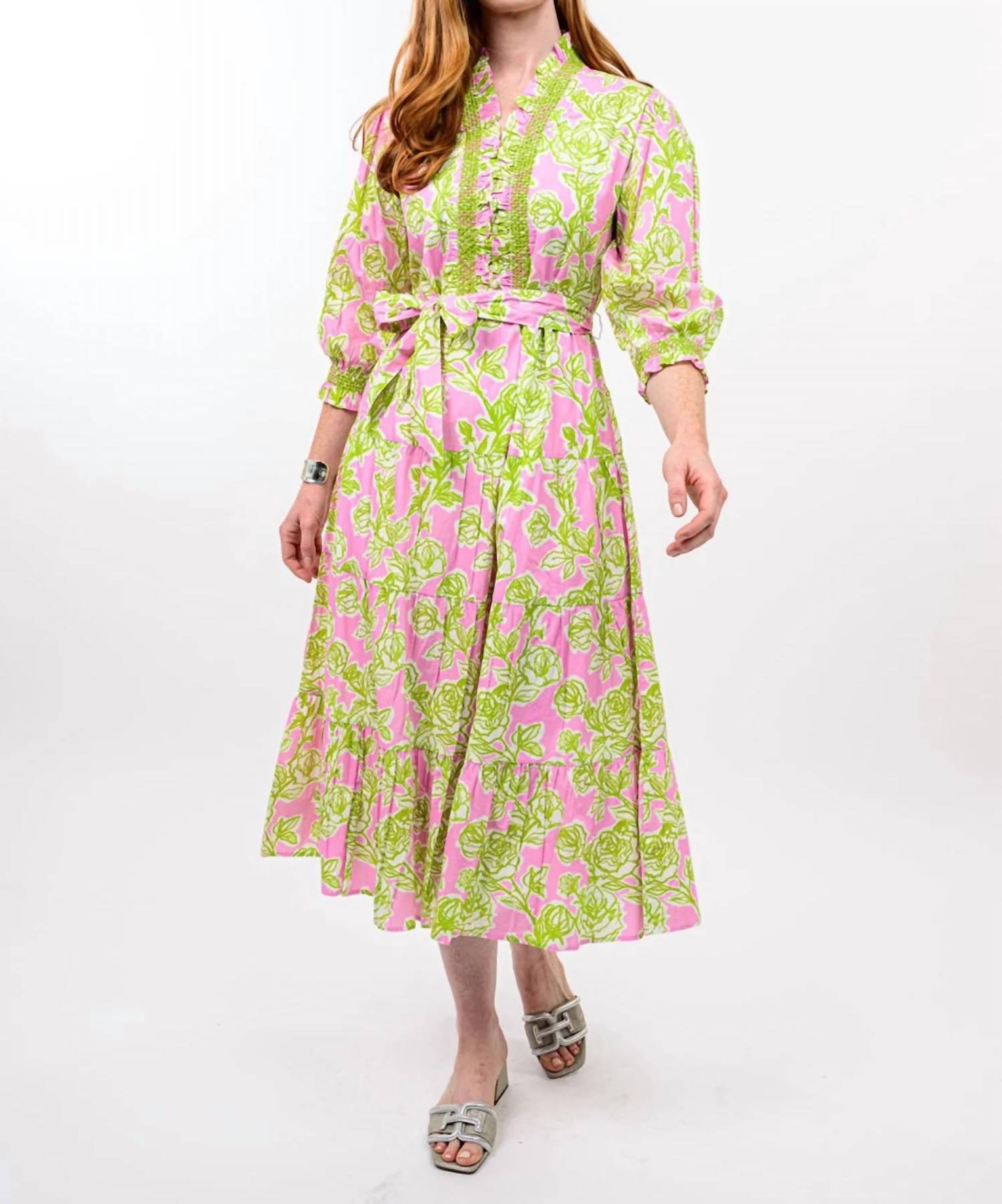 Uncle Frank - Jasmine Floral Midi Dress