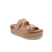Mia - Women's Brookie Double Buckle Flatform Sandal