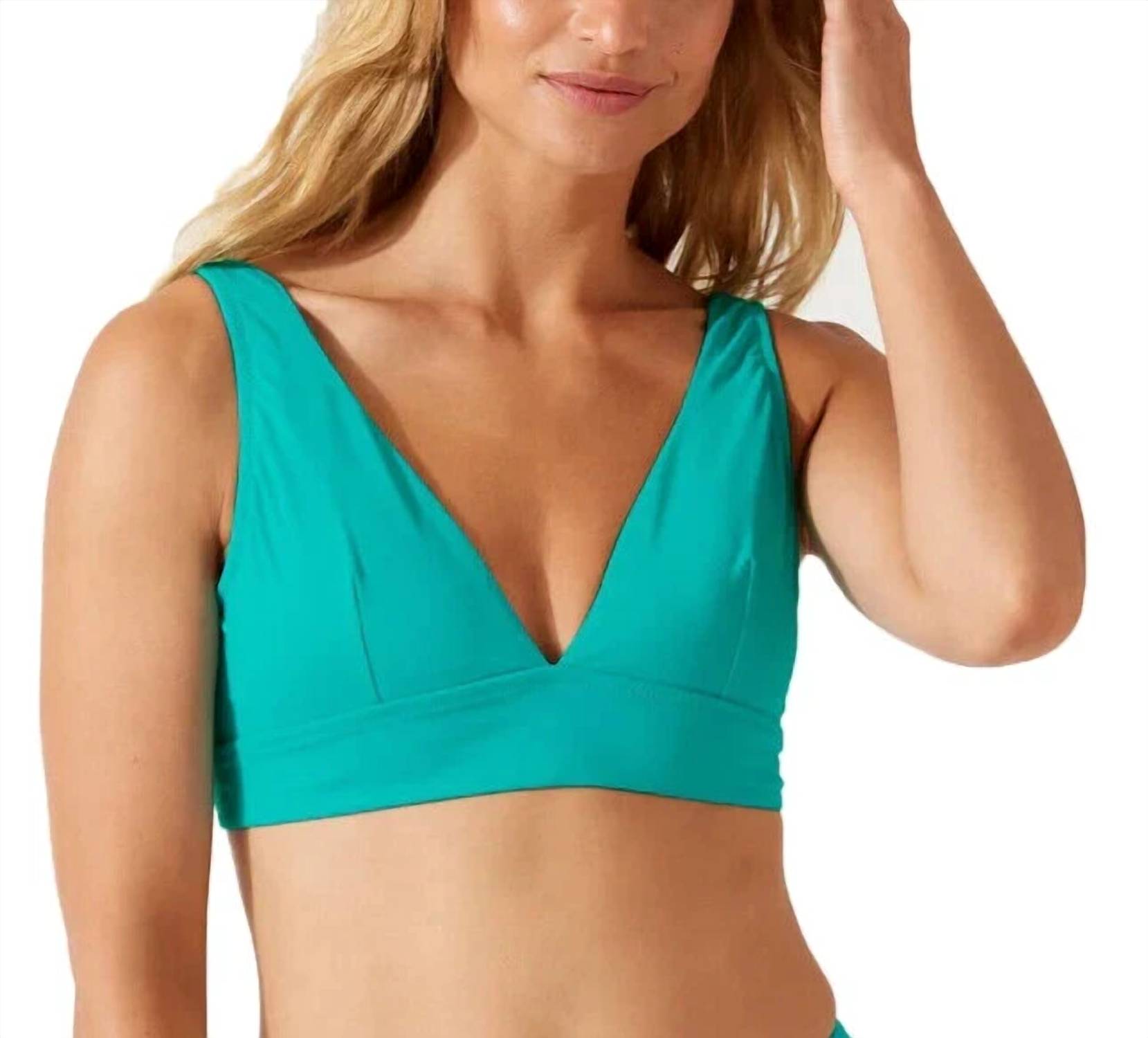 Tommy Bahama - Palm Modern V-Neck Bikini Top