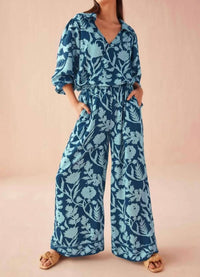 OMIKA Avery Blouse in lolita harbor - women's blouse - view 4