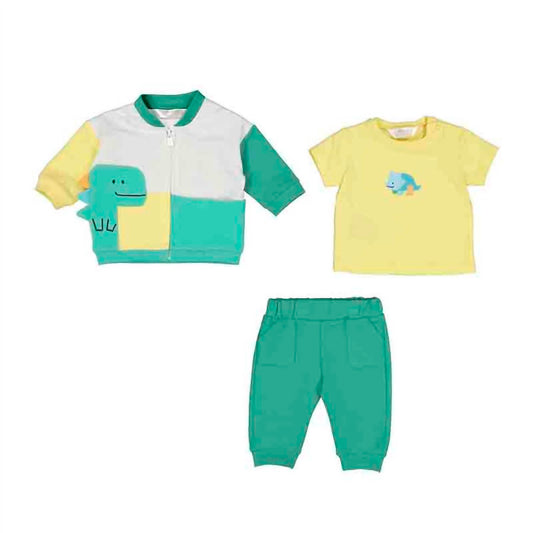 Mayoral - Baby Dino Three Piece Tracksuit