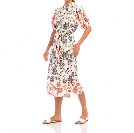 Karen Kane - Puff Sleeve Shirtdress