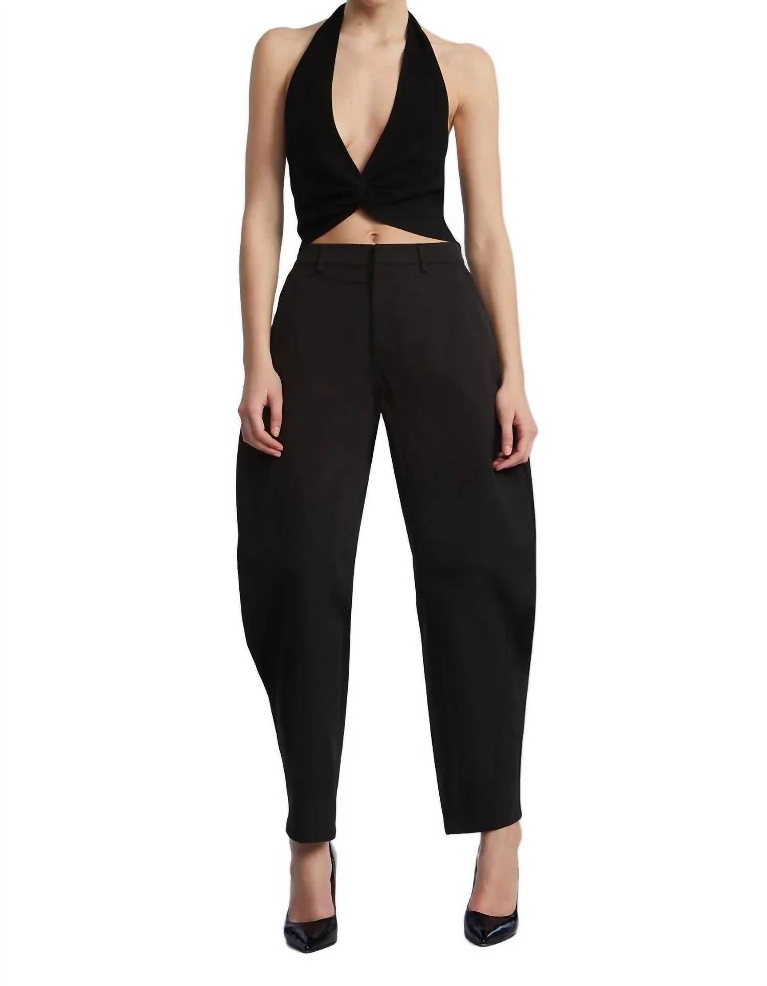 Bcbgmaxazria - TAFFETA TWILL PUDDLE PANTS