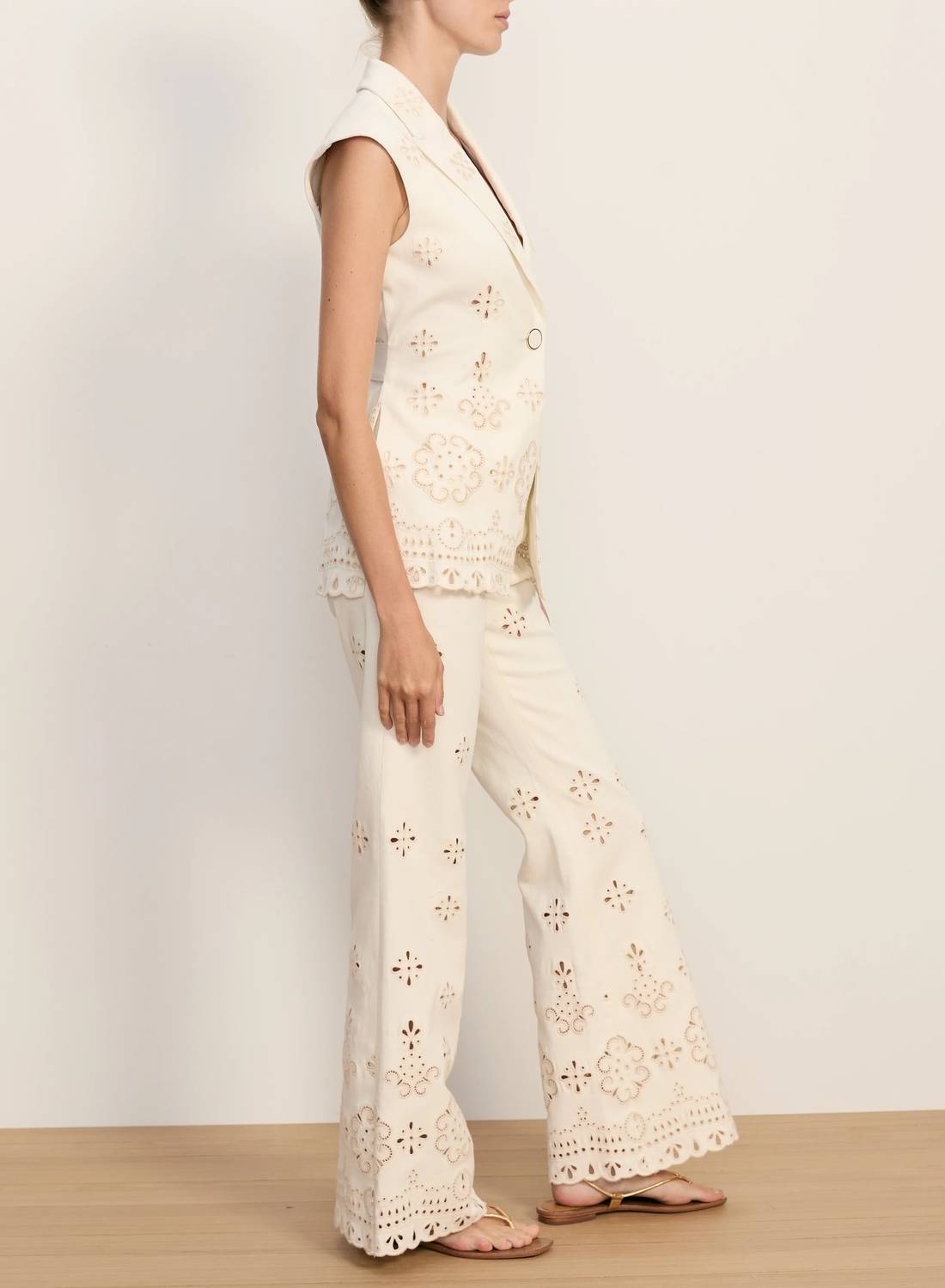 Veronica Beard - Townes Eyelet Vest