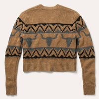 Stetson - Steer Head Cropped Cardigan