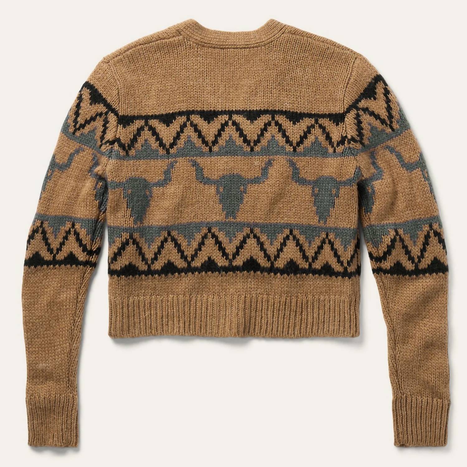 Stetson - Steer Head Cropped Cardigan