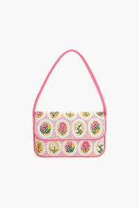 America & Beyond - Women's Blooming Medallions Beaded Shoulder Bag